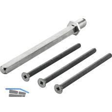 Befestigungsset zu LI�GE - f�r Wechselgarnituren, TS: 102- 107 mm