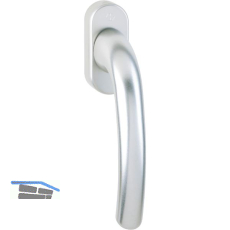 HOPPE Fenstergriff TOKYO, VK 7 x 32 mm, Rastung, Aluminium silber eloxiert
