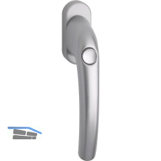 HOPPE Fenstergriff TOKYO - Druckknopf 90�, VK 7 x 32 mm, Edelstahl-Effekt