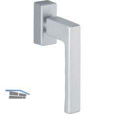 HOPPE Fenstergriff TOULON SecuForte, VK 32-42 mm, Aluminium silber eloxiert