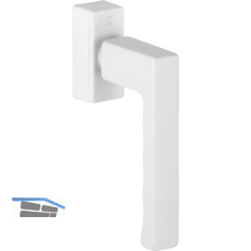 HOPPE Fenstergriff TOULON SecuForte , VK 32-42 mm, Aluminium wei�