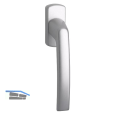 MACO Fenstergriff HARMONY, Nocken 12 mm, VK 7x35 mm, Alu silber eloxiert