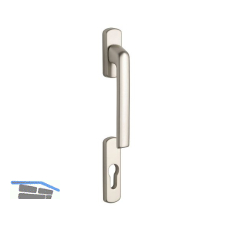 MACO Balkont�rgriffhalbgarnitur HARMONY - au�en niedrig, titan eloxiert