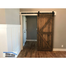 MARCHESI Schiebet�rbeschlagset Holz 35-45 mm Laufschiene L=2000 mm Stahl schwarz