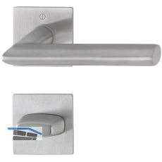 HOPPE Dr�ckergarnitur STOCKHOLM - auf Flachrosette WC, 35 - 45, Edelstahl