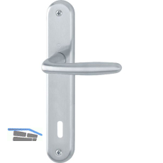 Dr�ckergarnitur VERONA - auf Schild BB 90, 37 - 47, silber eloxiert