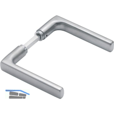 HOPPE Dr�ckerpaar Dallas, ohne Rosetten, Edelstahl matt