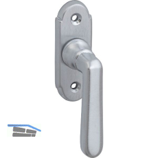 GRUNDMANN Fenstergriff ALT-WIEN 904 - sichtbar geschraubt, 7x35, verchromt sat.