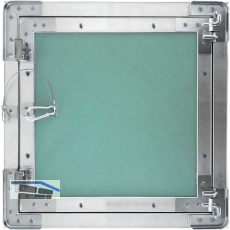 UPMANN Revisonsklappe Alu-Eco Flex 200x200 mm mit Gipskarton-Einlage 12,5 mm