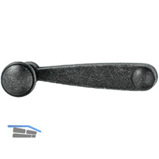 HALC� Espagnolettenruder mit Knopf Eisen schwarz passiviert