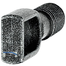 HALC� Einschraubkloben f�r Fanghaken zu Espagnolette Eisen schwarz passiviert