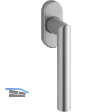 ECO Fenstergriff FO-310, Aluminium silber eloxiert