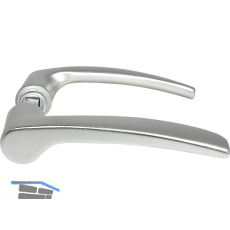 Dr�ckerpaar TRIEST, silber eloxiert