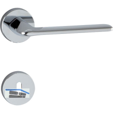 MARCHESI Dr�ckergarnitur UMAG auf Rosette BB, 38-45 mm, Zamak verchromt