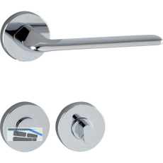 MARCHESI Dr�ckergarnitur UMAG auf Rosette WC, 38-45 mm, Zamak verchromt