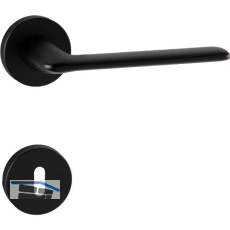 MARCHESI Dr�ckergarnitur UMAG auf Rosette BB, 38-45 mm, Zamak schwarz matt