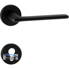 MARCHESI Dr�ckergarnitur UMAG auf Rosette PZ, 38-45 mm, Zamak schwarz matt