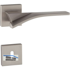 MARCHESI Dr�ckergarnitur TABOR auf Rosette BB, 38-45 mm, Zamak vernickelt matt