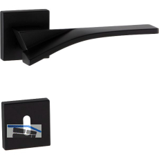 MARCHESI Dr�ckergarnitur TABOR auf Rosette BB, 38-45 mm, Zamak schwarz matt