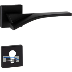 MARCHESI Dr�ckergarnitur TABOR auf Rosette PZ, 38-45 mm, Zamak schwarz matt