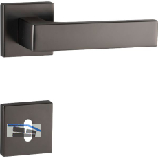 MARCHESI Dr�ckergarnitur BUDAPEST Rosette BB, 38-45 mm, Zamak vernickelt dunkel