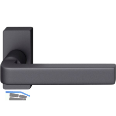 FSB Rahment�rdr�cker 09 1004 Hochhaltefeder B eckige Rosette Alu schwarz