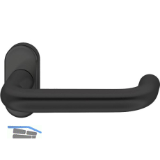 FSB FH-Rahment�rdr�cker 09 1070 Hochhaltefeder B Aluminium tiefschwarz