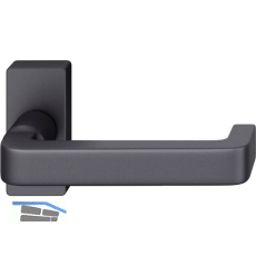 FSB FH-Rahment�rdr�cker 09 1134 Hochhaltefeder B eckige Rosette Alu schwarz