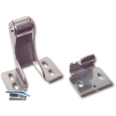 Verbund-Fensterschnapper m. Rolle u. Fensterschlie�haken, Stahl verzinkt