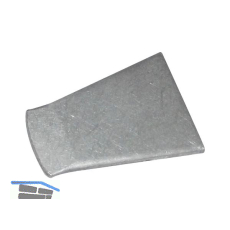 Schnapperkeile, Tasterschnapper, gerade, Stahl verzinkt