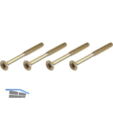 Hoppe Holzschrauben-Set f�r Dr�cker mit Schnellstift