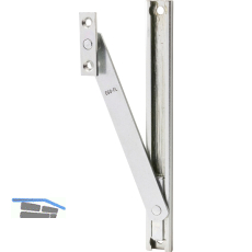 GU Fensterfeststeller verdeckt liegend, mit Einh�ngeplatte, Stahl verzinkt