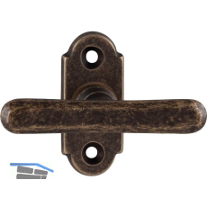 MARCHESI Triebolive OTTONE sichtbar geschraubt, Messing rostfarbig lackiert