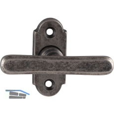 MARCHESI Triebolive OTTONE sichtbar geschraubt, Messing silberfarbig antik