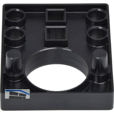 HOPPE Bohrhilfe zur Montage R�ckholfeder bei Flachrosetten, Kunststoff schwarz