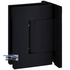 Pendelt�rband Biloba 8910 90� Glas-Wand, mit Feststellung,Edelstahl schwarz matt