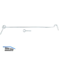 Windhaken 40 x 3 mm, Stahl verzinkt