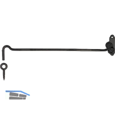 Aufspreizstangen 400 mm, Eisen verzinkt geschw�rzt