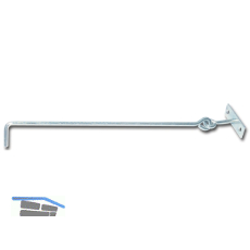 Aufspreizstangen 350 mm, Stahl verzinkt