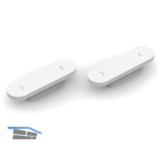 T�rmagnet Magnotica Pro E, 73 x 22 mm, Abdeckkappe oval, Zamak wei�