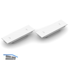 T�rmagnet Magnotica Pro SE, 73 x 22 mm, Abdeckkappe rechteckig, Zamak wei�