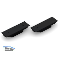 T�rmagnet Magnotica Pro SE, 73 x 22 mm, Abdeckkappe rechteckig, Zamak schwarz