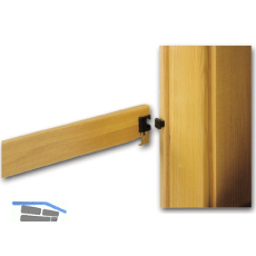 MACO Sprossenkupplung zum Einbohren f. Sprossenkreuz, Kunststoff braun (12387)