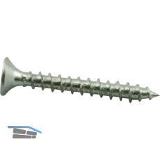 Schraube f�r TRANSIT Fl�geldichtung, Stahl gelb passiviert