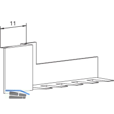 Dichtungsendst�ck VESU12, Kunststoff grau