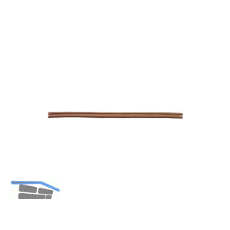 Silikon Dichtungsprofil 130.SP0641-2 zum Einfr�sen, mit Ankersteg 6 mm, grau