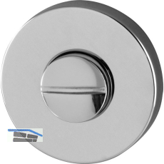 SOLIDO WC-Rosette 52 x 9 mm, Messing verchromt gl�nzend