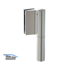 Selbstschlie�endes T�rband EVO EV 835E10N, rechts,Edelstahl matt,PVD beschichtet