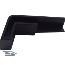 GUTMANN Endkappe zu FP 26/34, EPDM schwarz, links