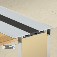 PLANET Click-T�rschwelle F120, L�nge 1190 mm, Aluminium silber eloxiert